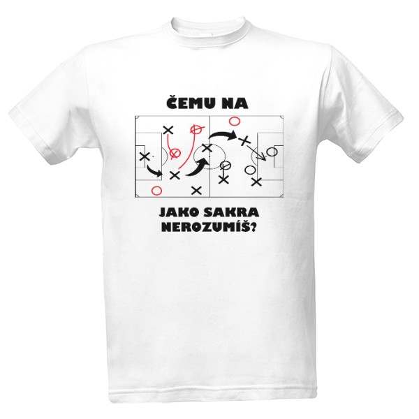 Tričko s potiskem Čemu Sakra Nerozumíš?